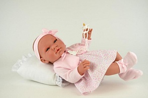 Кукла Мария в розовом платье, 45 см. (Asi, 362890)